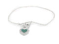 Tiffany Love Heart Blue Bracelet